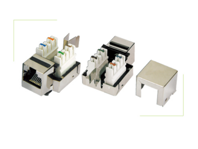 学校综合布线超五类屏蔽信息插座模块